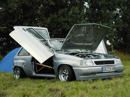 Vauxhall Nova Rally Car. Rides - 1992 Vauxhall Nova